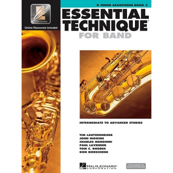 Essential Technique for Band - Tenor Saxophone