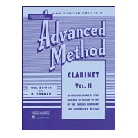 Rubank Advanced Method - Clarinet, Volume 2
