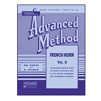 Rubank Advanced Method - French Horn, Volume 2