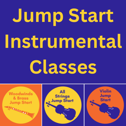 Summer 2024 Jump Start Instrumental Classes