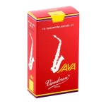 Vandoren Java "Red Cut" Alto Saxophone Reeds, Box of 10