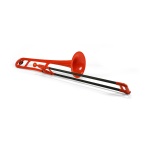 Jiggs pBone Plastic Trombone, Red