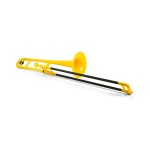 Jiggs pBone Plastic Trombone, Yellow