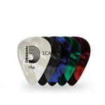 Guitar Picks - D'Addario Classic Pearl Celluloid Assortment Pack of 10