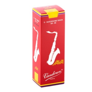 Vandoren Java "Red Cut" Tenor Saxophone Reeds, Box of 5