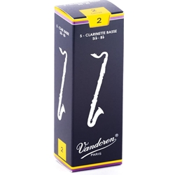 Vandoren Traditional Bass Clarinet Reeds