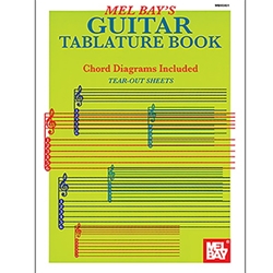 Mel Bay Guitar Tablature Notebook