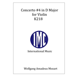 Concerto #4 in D Major for Violin, Mozart