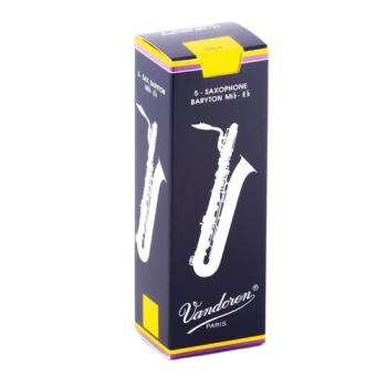 Vandoren Traditional Baritone Saxophone Reeds, Box of 5