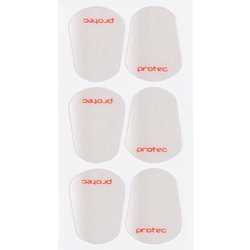 Protec Clear Mouthpiece Cushions, Large (pack of 6)