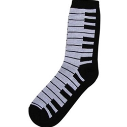 Socks w/Keyboard Pattern