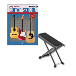 Snyder Guitar School Book 2 and Foot Stool