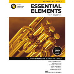 Essential Elements for Band Book 1 - Baritone Horn (Bass Clef)